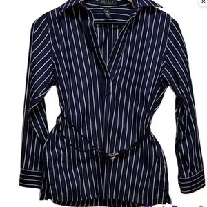 Ralph Lauren striped nautical top size PP
